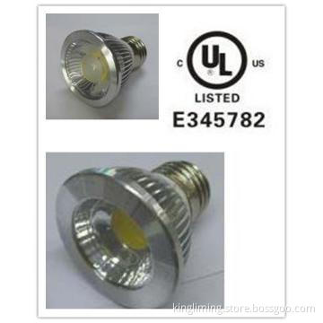 5W COB E27/E14 led lamp with UL listed